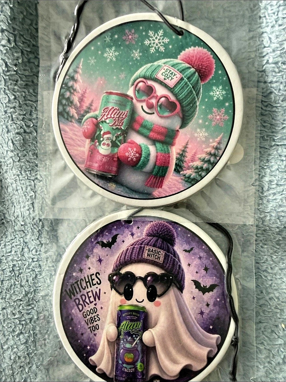 Set of 2 Car/Air Freshners Holiday